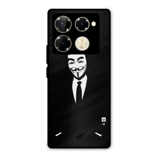 Anonymous Cool Gentleman Metal Back Case for Infinix Note 40 Pro