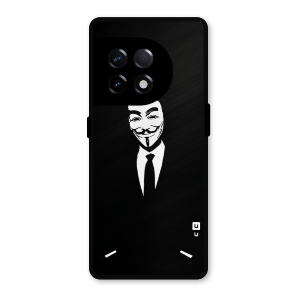 Anonymous Cool Gentleman Metal Back Case for OnePlus 11R