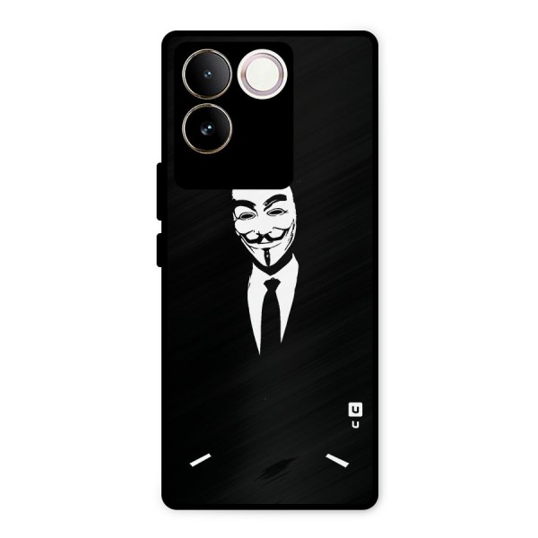Anonymous Cool Gentleman Metal Back Case for iQOO Z7 Pro