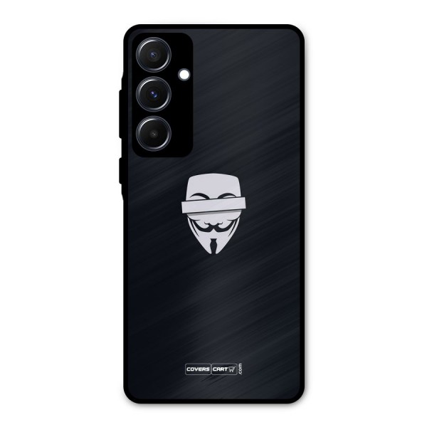 Anonymous Mask Metal Back Case for Galaxy A55