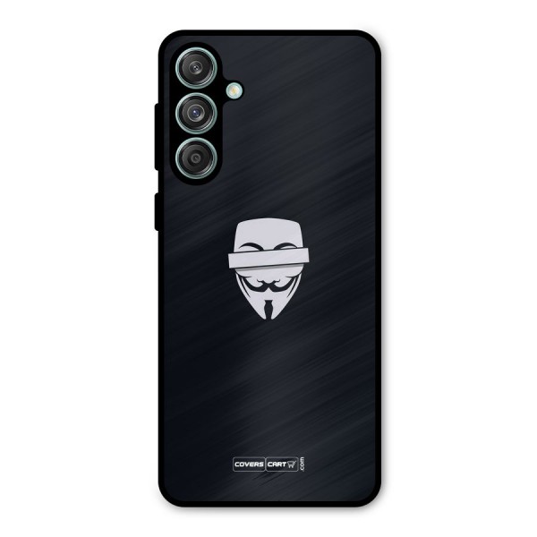 Anonymous Mask Metal Back Case for Galaxy M55 5G
