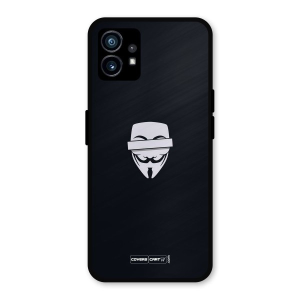 Anonymous Mask Metal Back Case for Nothing Phone 1