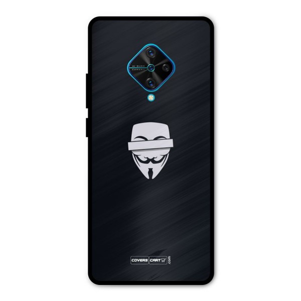 Anonymous Mask Metal Back Case for Vivo S1 Pro