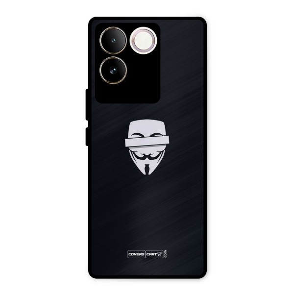 Anonymous Mask Metal Back Case for iQOO Z7 Pro