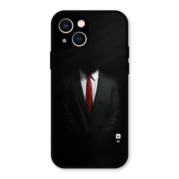 Anonymous Suit Metal Back Case for iPhone 13