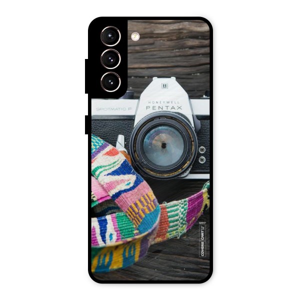 Antique Camera Metal Back Case for Galaxy S21 5G