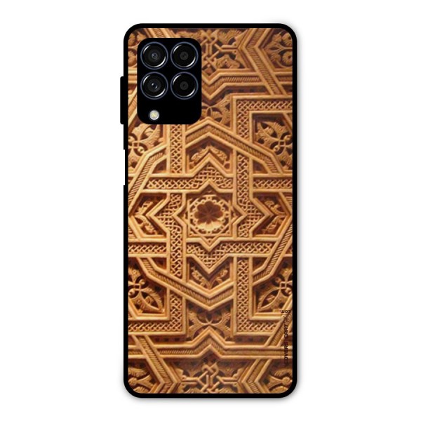 Archaic Wall Metal Back Case for Galaxy M53 5G
