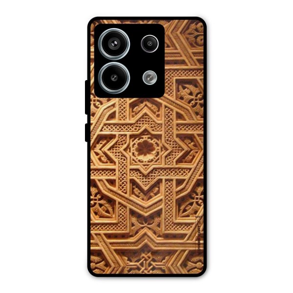 Archaic Wall Metal Back Case for Redmi Note 13 Pro 5G