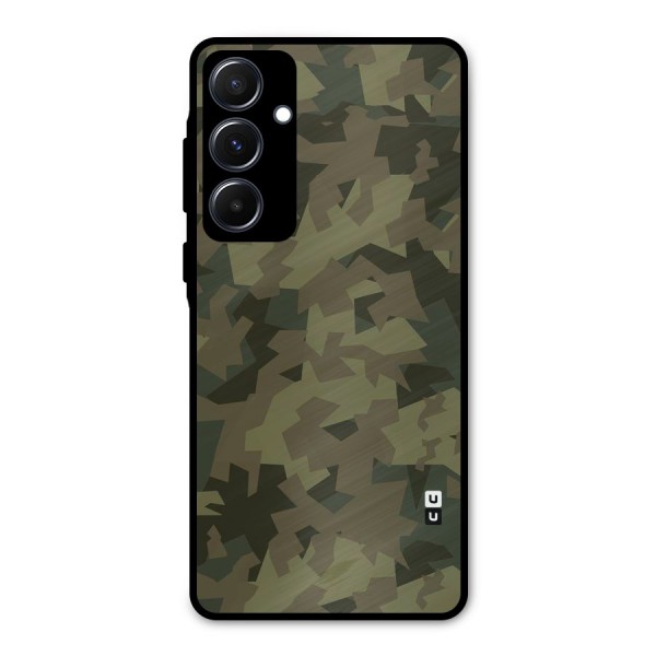 Army Abstract Metal Back Case for Galaxy A55