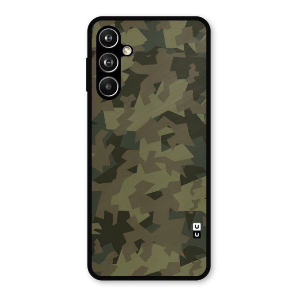 Army Abstract Metal Back Case for Galaxy F54