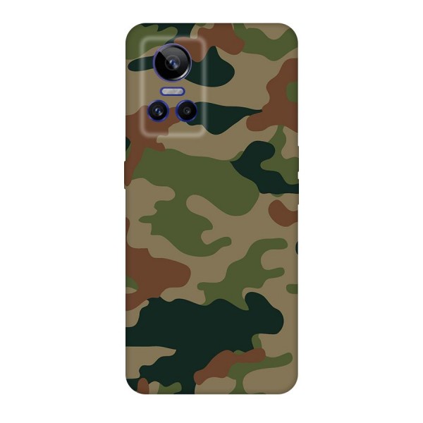 Army Camouflage Original Polycarbonate Back Case for Realme GT Neo 3