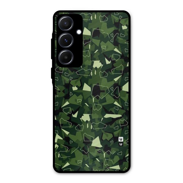 Army Shape Design Metal Back Case for Galaxy A55