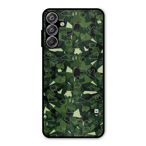 Army Shape Design Metal Back Case for Galaxy M15