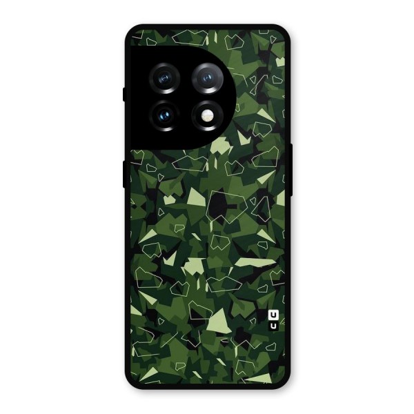 Army Shape Design Metal Back Case for OnePlus 11