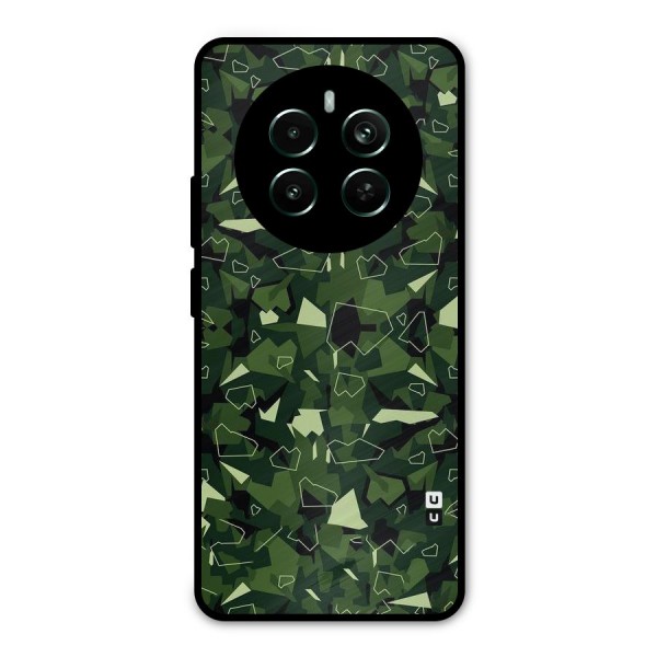 Army Shape Design Metal Back Case for Realme 12 Plus