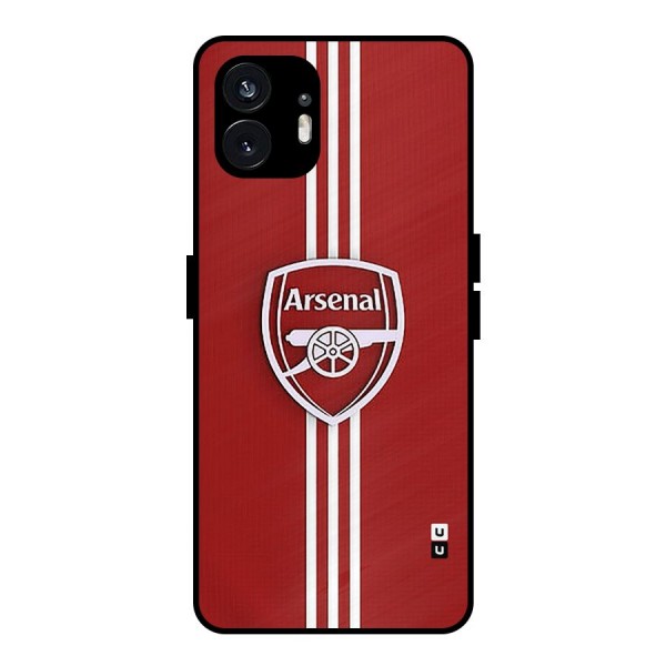 Arsenal Club Metal Back Case for Nothing Phone 2