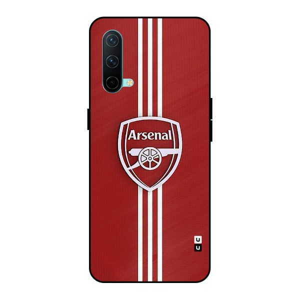 Arsenal Club Metal Back Case for OnePlus Nord CE 5G