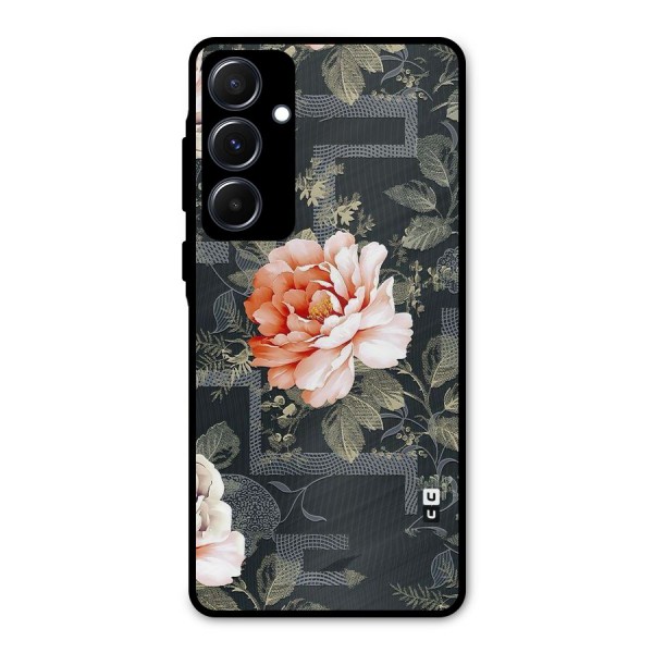 Art And Floral Metal Back Case for Galaxy A55