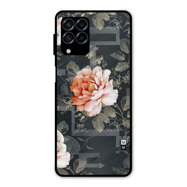 Art And Floral Metal Back Case for Galaxy M53 5G
