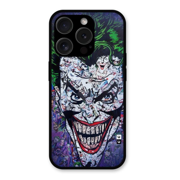 Art Face Metal Back Case for iPhone 15 Pro
