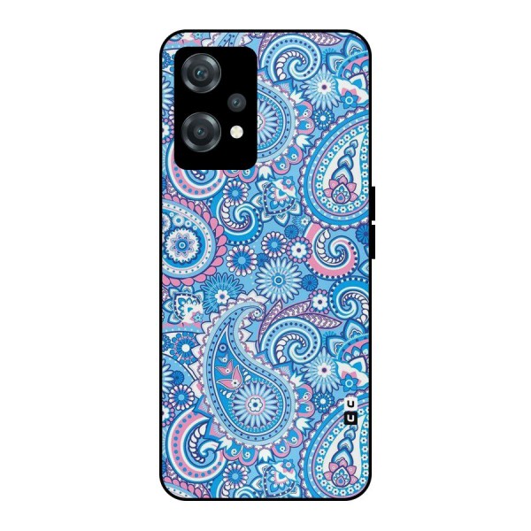 Artistic Blue Art Metal Back Case for OnePlus Nord CE 2 Lite 5G