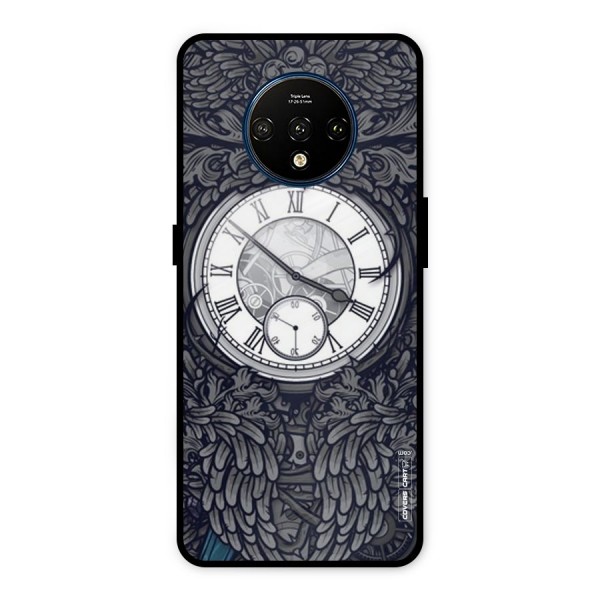 Artsy Wall Clock Metal Back Case for OnePlus 7T