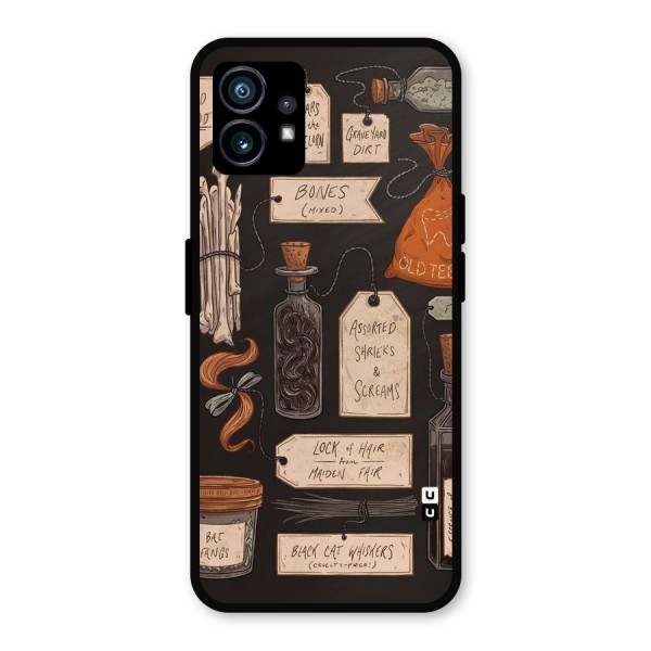 Asorted Shreks Metal Back Case for Nothing Phone 1