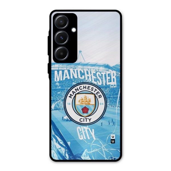 Awesome Manchester Metal Back Case for Galaxy A55