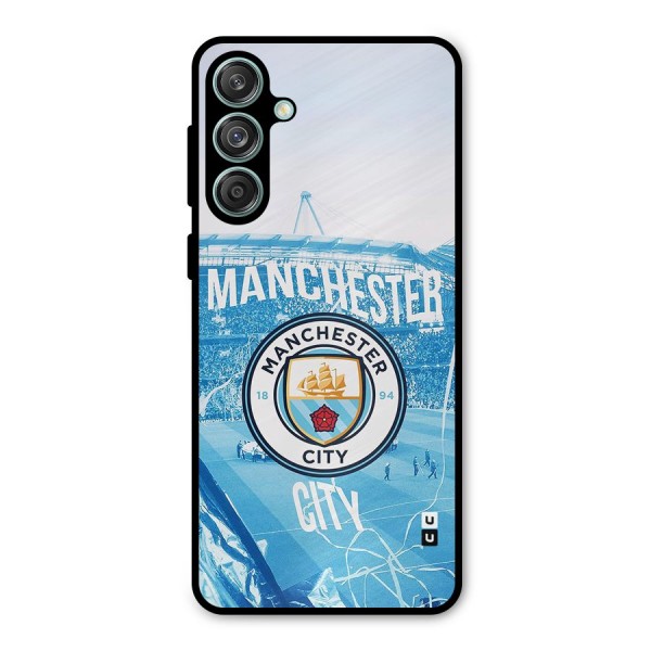 Awesome Manchester Metal Back Case for Galaxy M55 5G