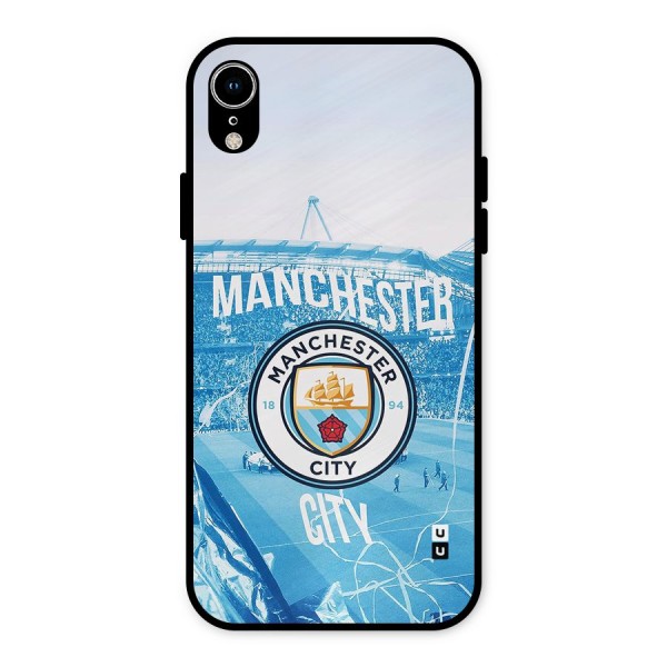 Awesome Manchester Metal Back Case for iPhone XR