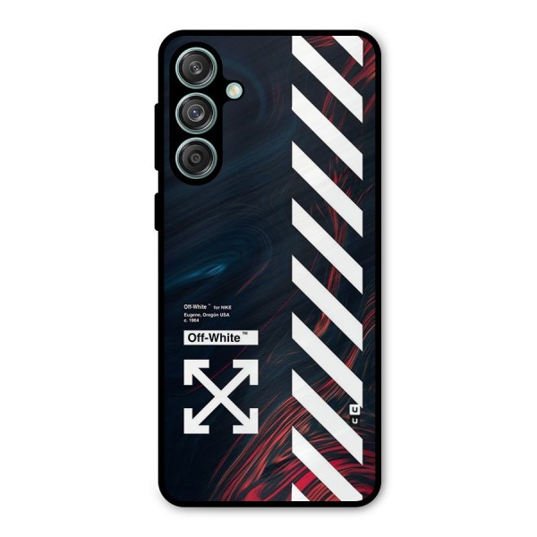 Awesome Stripes Metal Back Case for Galaxy M55 5G