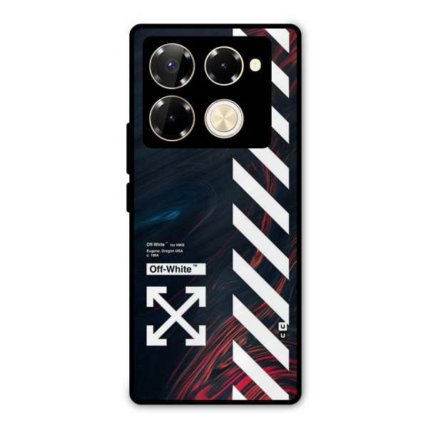 Awesome Stripes Metal Back Case for Infinix Note 40 Pro