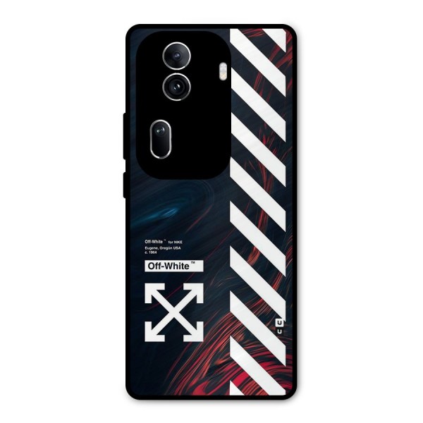 Awesome Stripes Metal Back Case for Oppo Reno11 Pro 5G