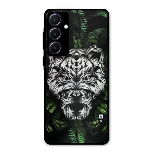Aztec Art Tiger Metal Back Case for Galaxy A55