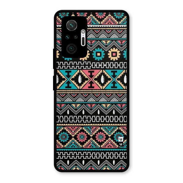 Aztec Beautiful Creativity Metal Back Case for Redmi Note 10 Pro