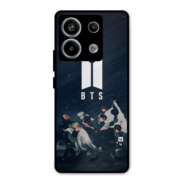 BTS Army All Metal Back Case for Redmi Note 13 Pro 5G