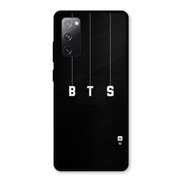 BTS Strings Metal Back Case for Galaxy S20 FE