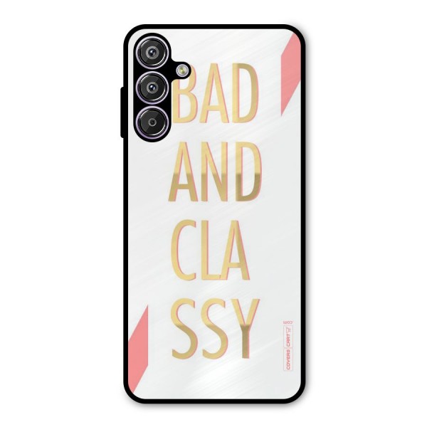 Bad And Classy Metal Back Case for Galaxy F15