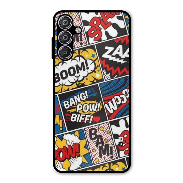 Bam Pattern Metal Back Case for Galaxy F15