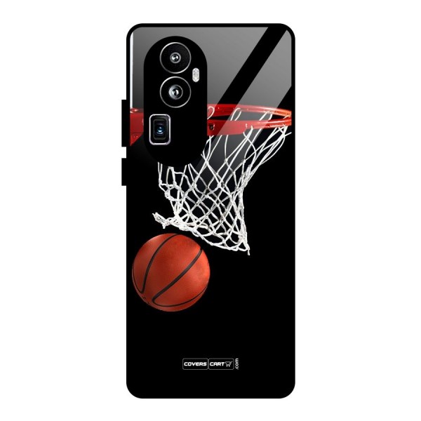 Basketball Glass Back Case for Oppo Reno10 Pro Plus