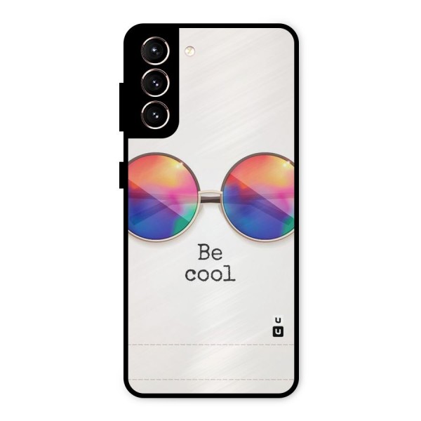 Be Cool Metal Back Case for Galaxy S21 5G