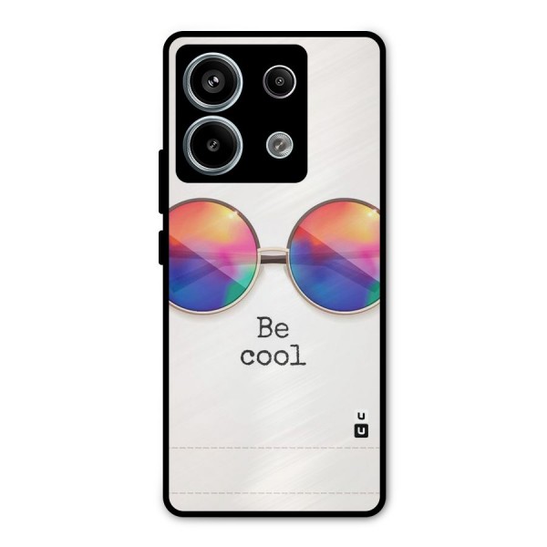 Be Cool Metal Back Case for Redmi Note 13 Pro 5G