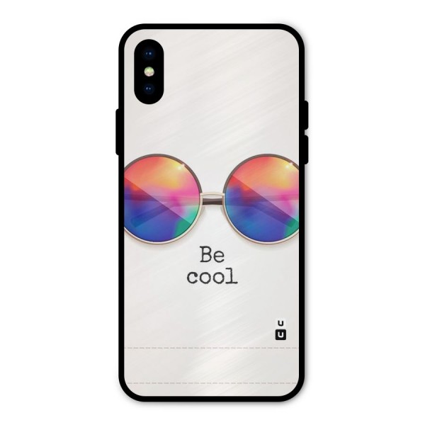 Be Cool Metal Back Case for iPhone X