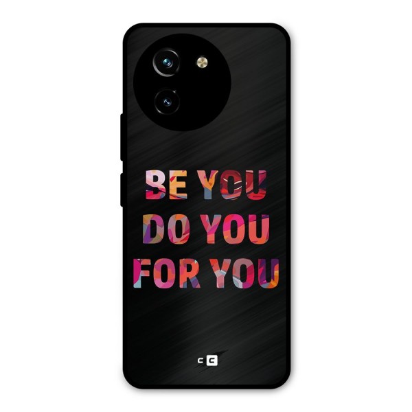 Be You Do You For You Metal Back Case for Vivo Y200i