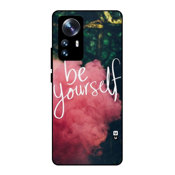 Be Yourself Greens Metal Back Case for Xiaomi 12 Pro