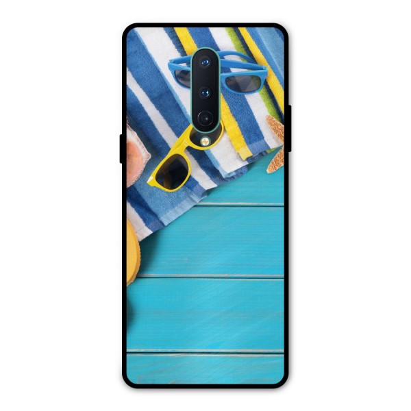 Beach Ready Metal Back Case for OnePlus 8