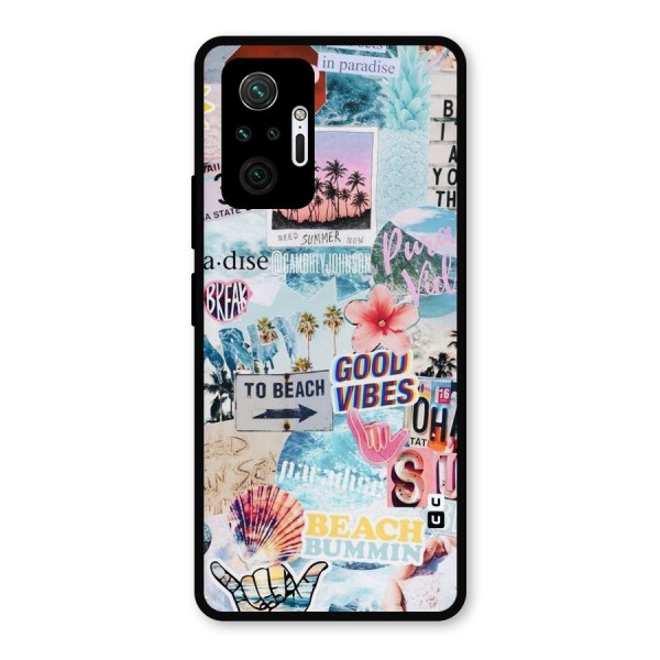 Beaching Life Metal Back Case for Redmi Note 10 Pro