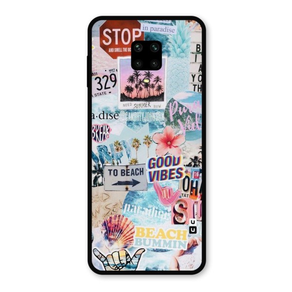 Beaching Life Metal Back Case for Redmi Note 9 Pro Max
