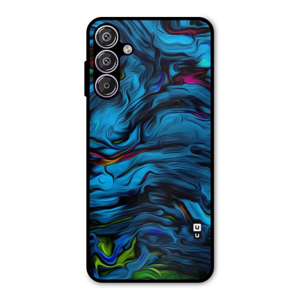 Beautiful Abstract Design Art Metal Back Case for Galaxy M15