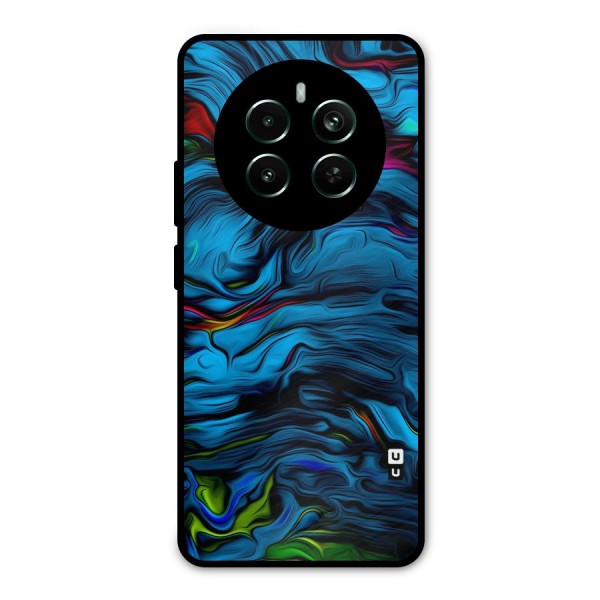 Beautiful Abstract Design Art Metal Back Case for Realme 12 Plus